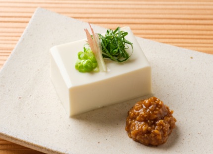 冷やっこに醤油糀